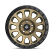 Fuel Wheels D600 Vector 17x8.5 Matte Bronze w/Black Bead Ring 7mm ET 108mm CB 6x139.7