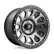 Fuel Wheels D601 Vector 17x8.5 Matte Gunmetal w/Black Bead Ring 7mm ET 108mm CB 6x139.7