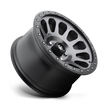 Fuel Wheels D601 Vector 17x8.5 Matte Gunmetal w/Black Bead Ring 7mm ET 108mm CB 6x139.7