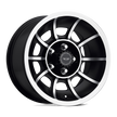 American Racing VN47 Vector 15x7 Satin Black Machined 0mm ET 86mm CB 5x114.3