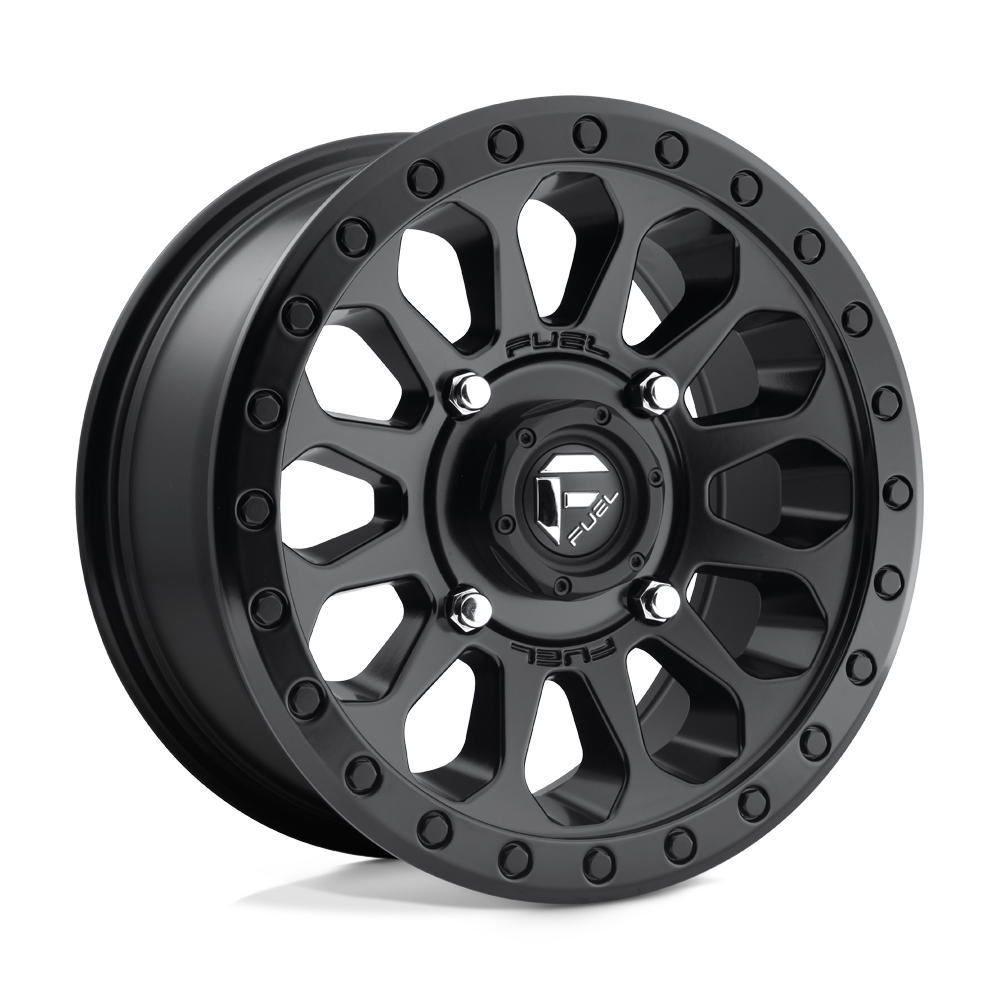 Fuel Wheels D579 Vector UTV 14x7 Matte Black 13mm ET 132mm CB 4x156