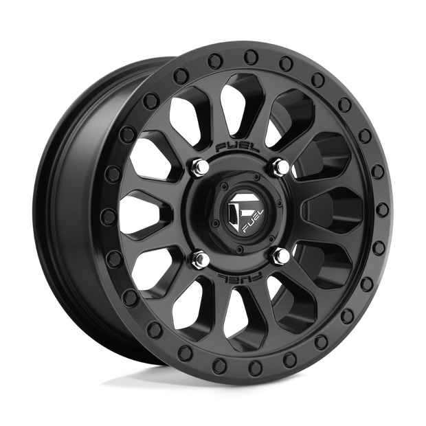 Fuel Wheels D579 Vector UTV 14x7 Matte Black 13mm ET 132mm CB 4x156