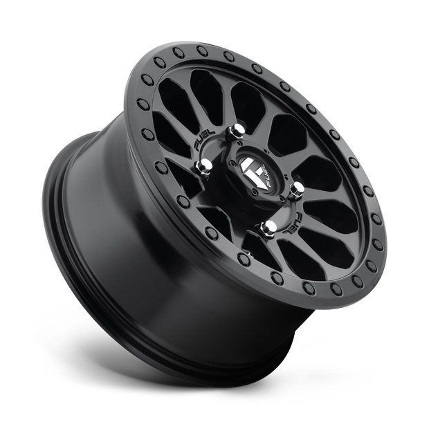 Fuel Wheels D579 Vector UTV 14x7 Matte Black 13mm ET 132mm CB 4x156