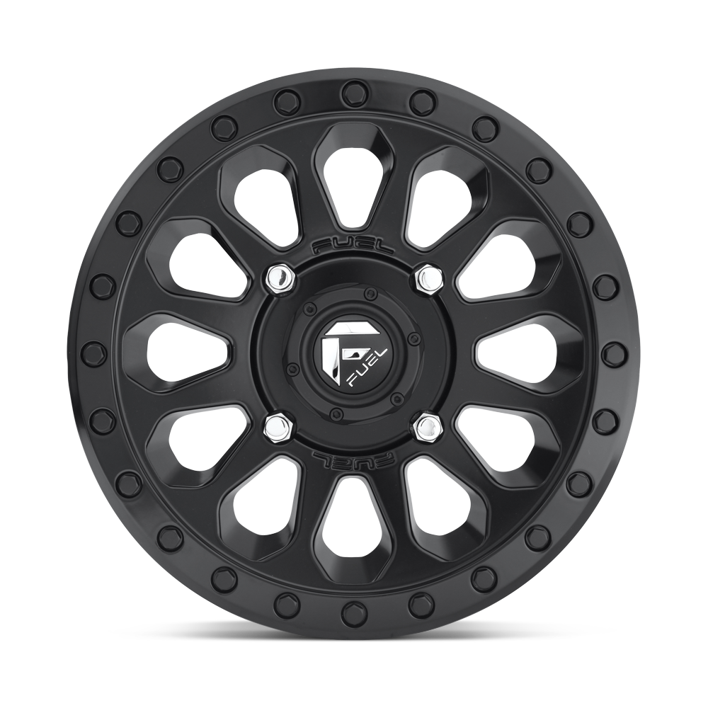 Fuel Wheels D579 Vector UTV 14x7 Matte Black 13mm ET 132mm CB 4x156