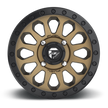 Fuel Wheels D600 Vector UTV 14x7 Matte Bronze W/Black Bead Ring 38mm ET 110.1mm CB 4x137