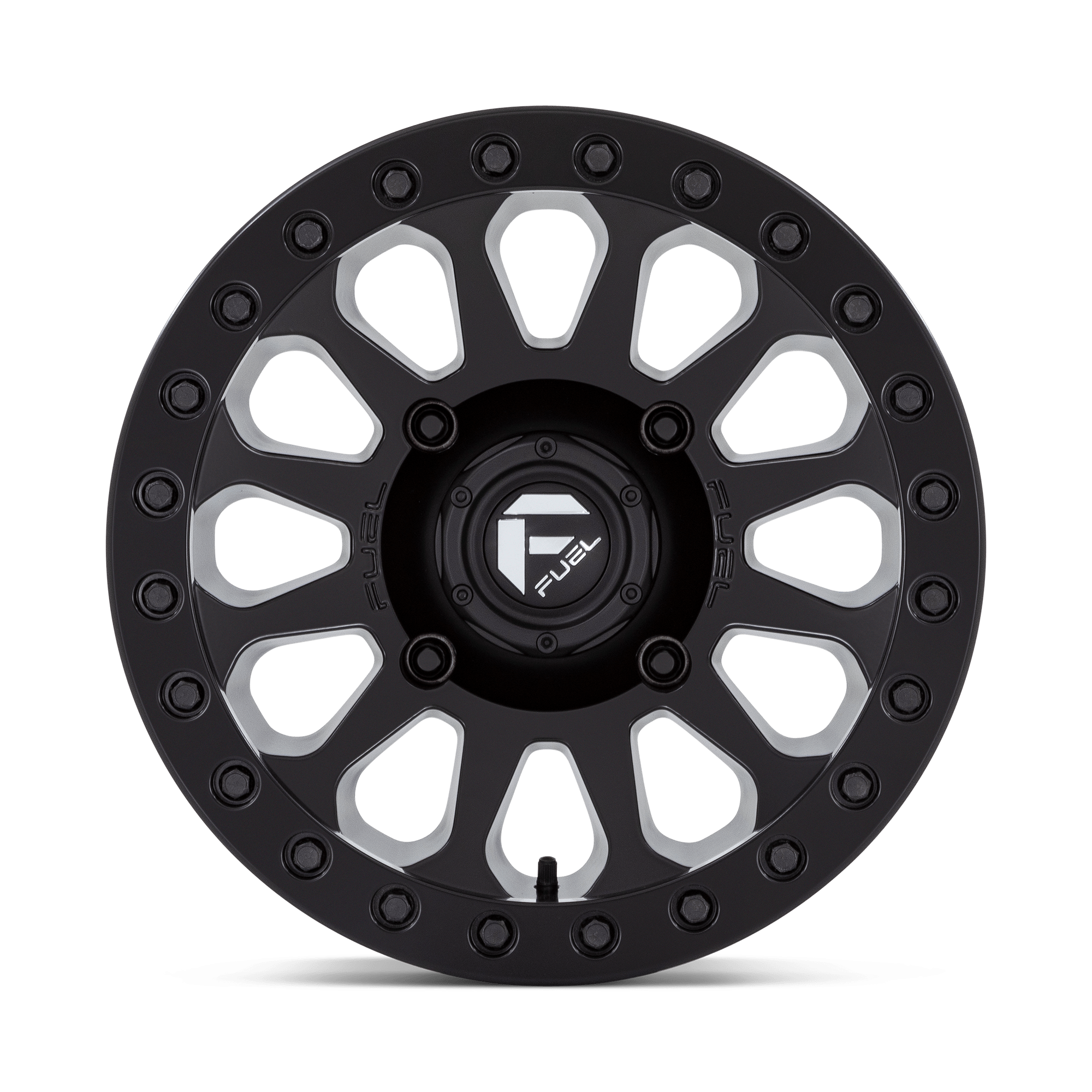 Fuel Wheels D920 Vector UTV Beadlock 14x7 Matte Black 38mm ET 110.1mm CB 4x137