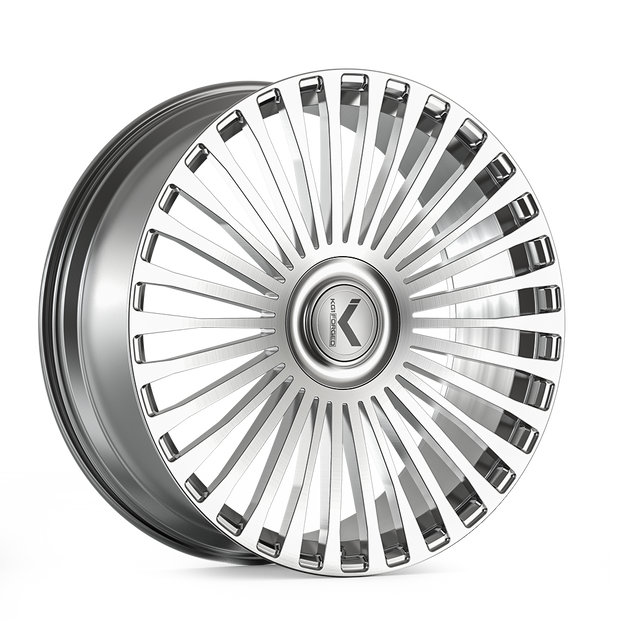 KG1 Forged KL051 Vegas 24x9 Brushed 15mm ET 71.5mm CB 5x115