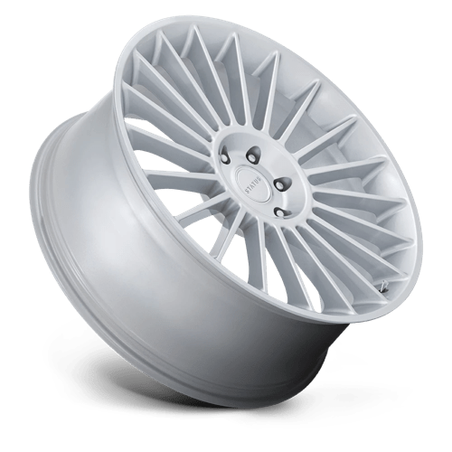Status Venti 24x10 Gloss Silver 35mm ET 84.1mm CB 5x130
