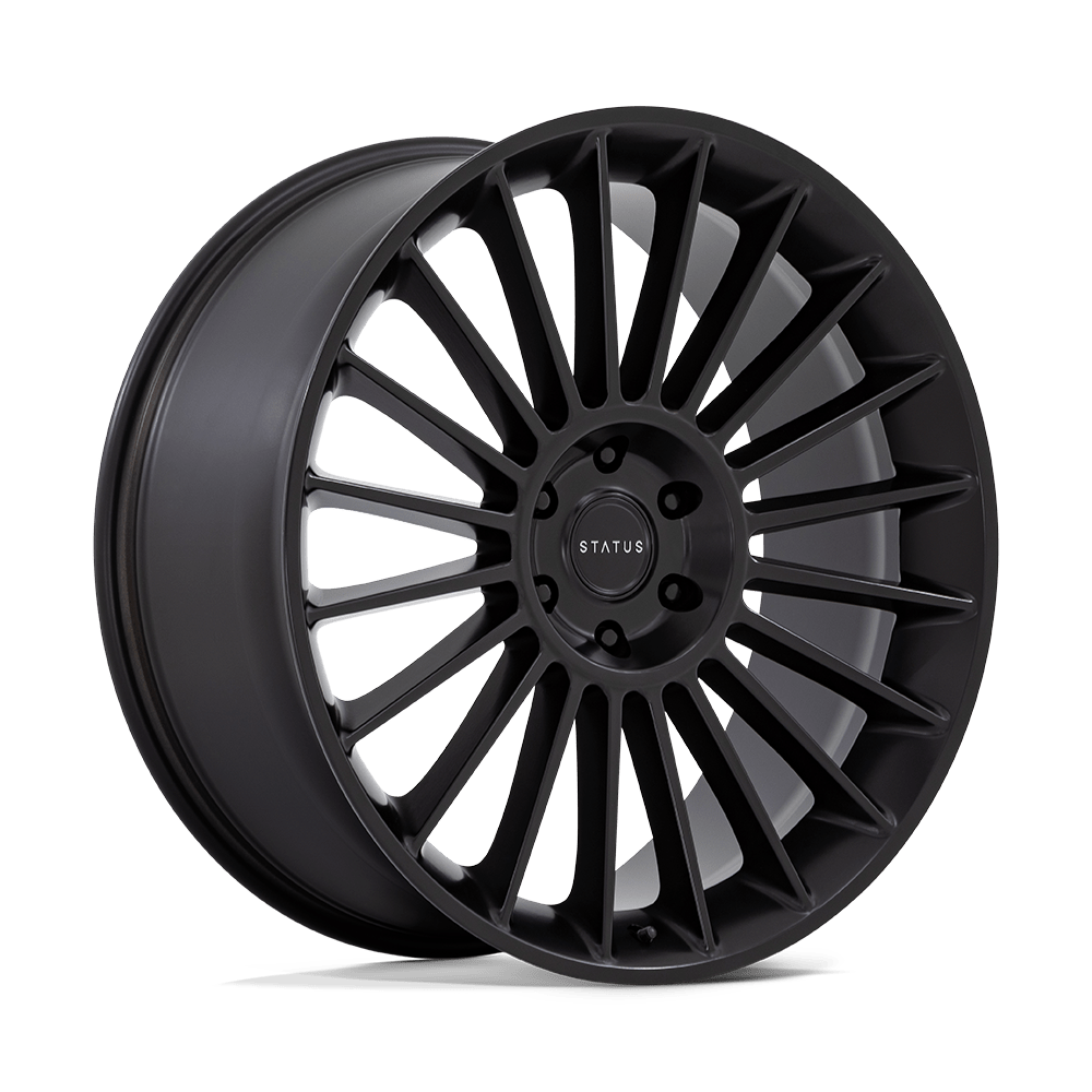 Status Venti 22x9.5 Matte Black 30mm ET 84.1mm CB 5x130