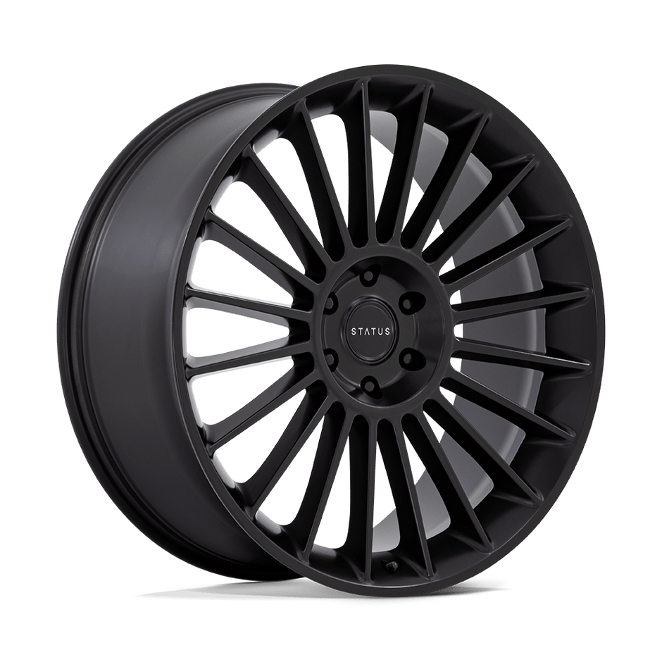 Status Venti 22x9.5 Matte Black 30mm ET 84.1mm CB 5x130