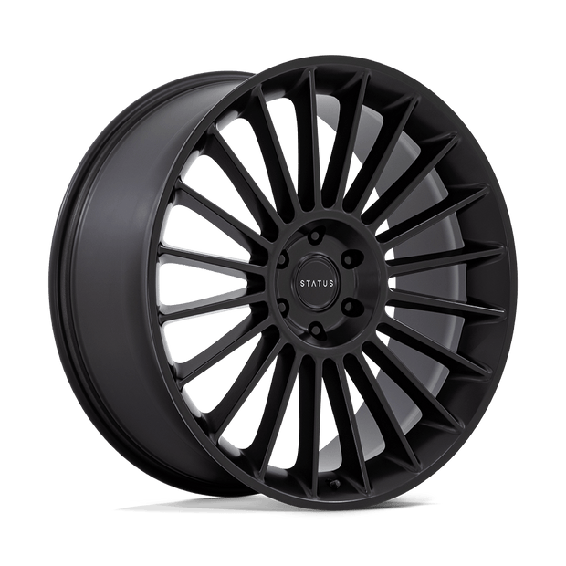 Status Venti 22x9.5 Matte Black 30mm ET 84.1mm CB 5x130