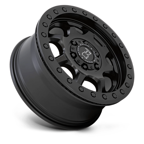 Black Rhino Hard Alloys Venture Beadlock 17x8 Matte Black 38mm ET 84.1mm CB 6x130