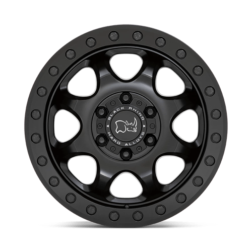 Black Rhino Hard Alloys Venture Beadlock 17x8 Matte Black 38mm ET 84.1mm CB 6x130