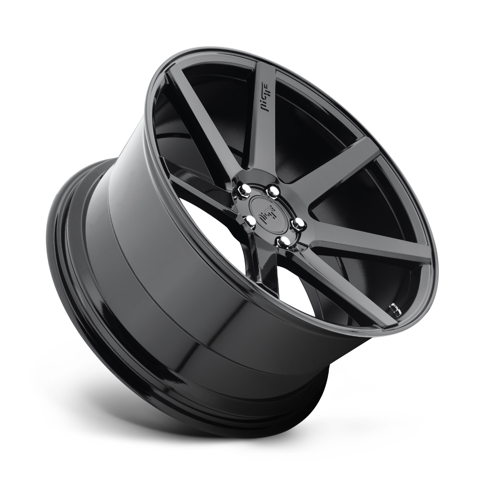 Niche M168 Verona 18x8 Gloss Black 40mm ET 72.56mm CB 5x114.3