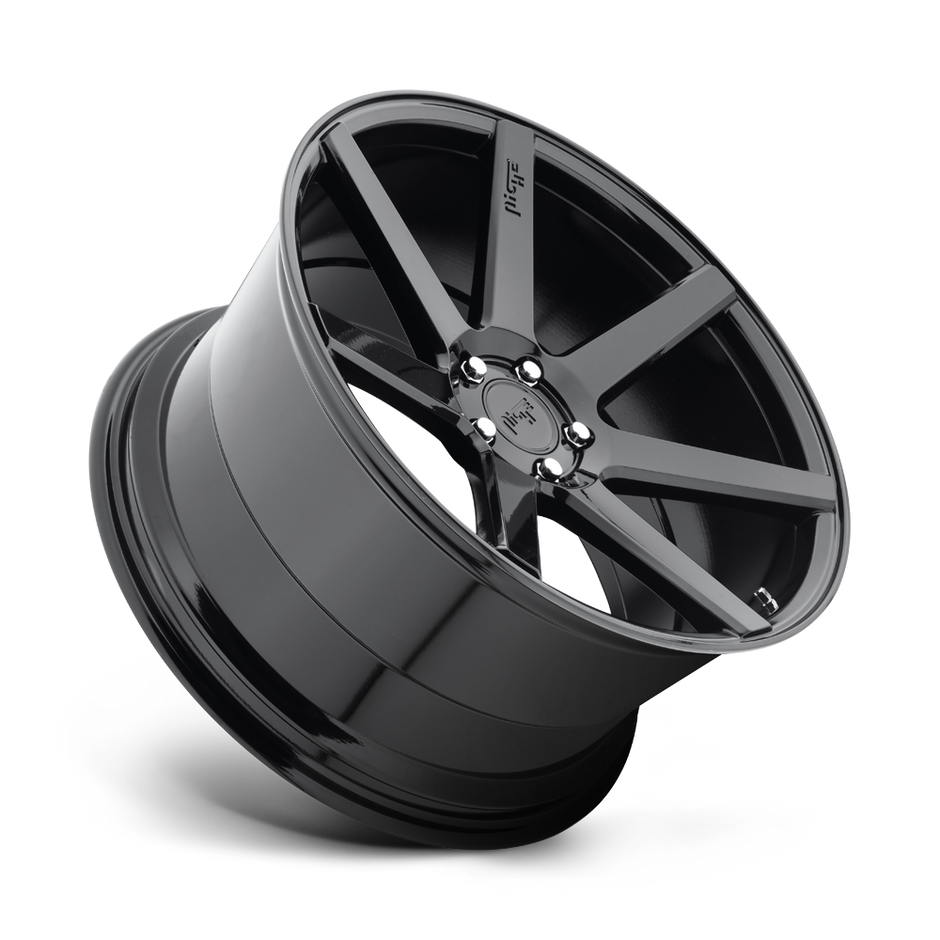 Niche M168 Verona 18x8 Gloss Black 40mm ET 72.56mm CB 5x114.3