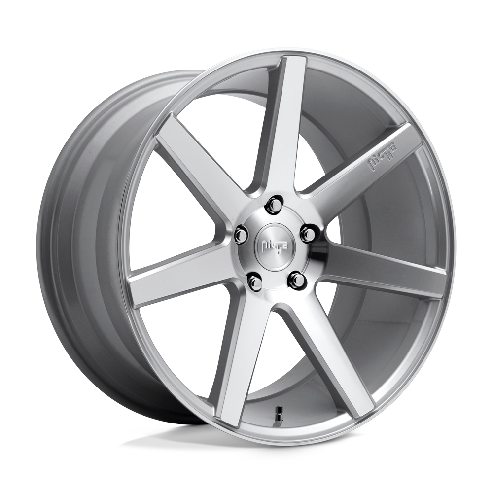 Niche M179 Verona 19x8.5 Gloss Silver Machined 35mm ET 72.56mm CB 5x114.3