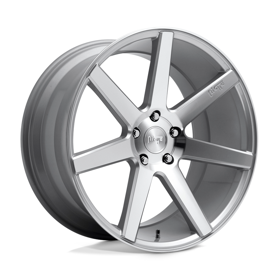 Niche M179 Verona 19x8.5 Gloss Silver Machined 35mm ET 72.56mm CB 5x114.3