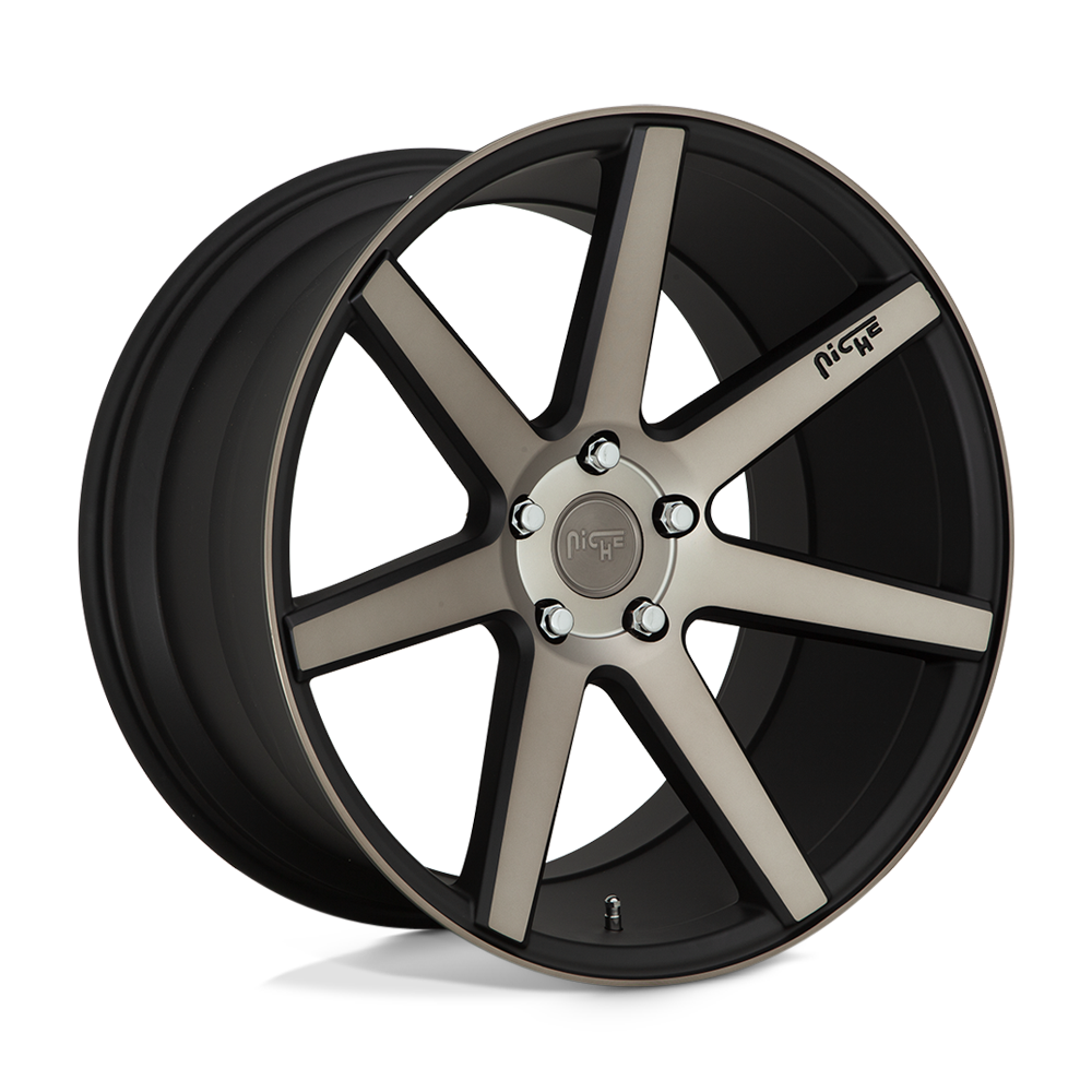 Niche M150 Verona 18x8 Matte Black Machined 40mm ET 72.56mm CB 5x114.3