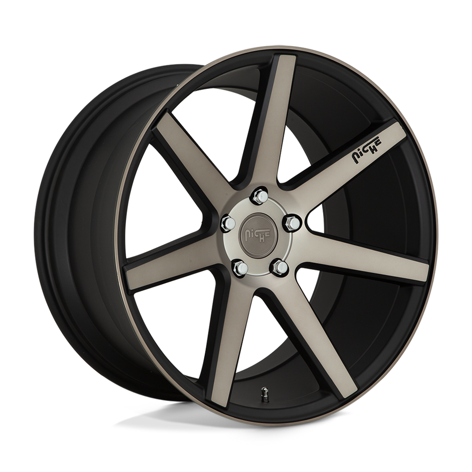 Niche M150 Verona 18x8 Matte Black Machined 40mm ET 72.56mm CB 5x114.3