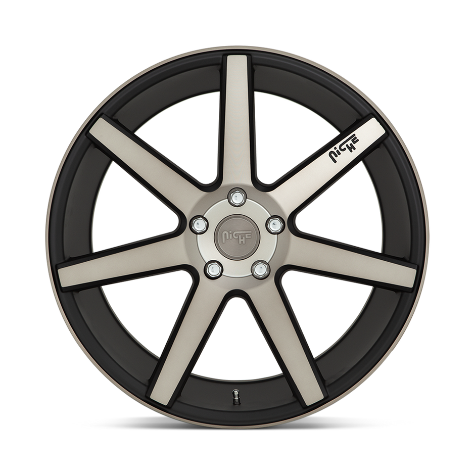 Niche M150 Verona 18x8 Matte Black Machined 40mm ET 72.56mm CB 5x114.3