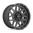 Pro Comp Alloys PA40 Vertigo 17x9 Satin Black Milled -6mm ET 87.1mm CB 6x135
