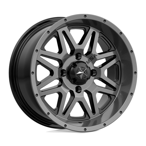 MSA Offroad Wheels M26 Vibe 14x7 Dark Tint 0mm ET 86mm CB 4x110