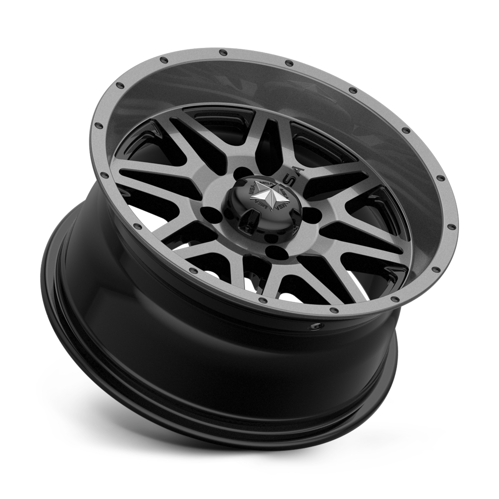 MSA Offroad Wheels M26 Vibe 14x7 Dark Tint 0mm ET 86mm CB 4x110