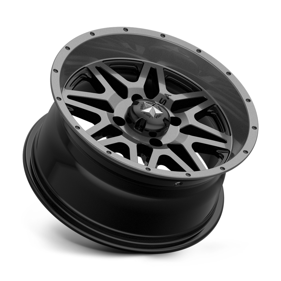 MSA Offroad Wheels M26 Vibe 14x7 Dark Tint 0mm ET 86mm CB 4x110