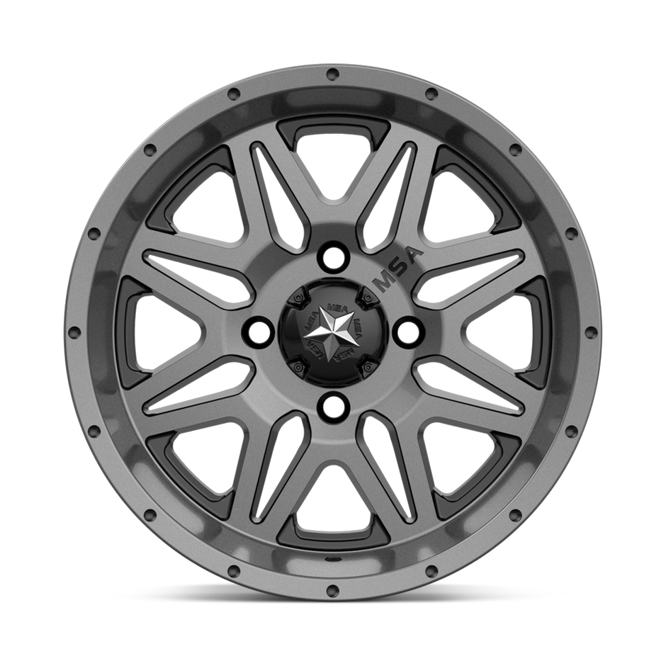 MSA Offroad Wheels M26 Vibe 14x7 Dark Tint 0mm ET 86mm CB 4x110