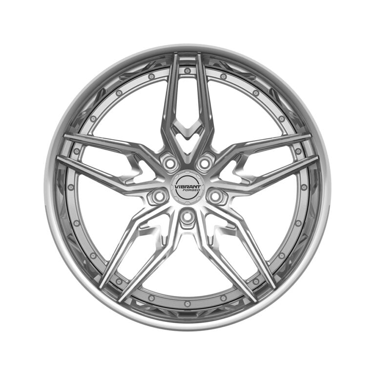 Vibrant Forged VFF.05 forged wheel - headshot view