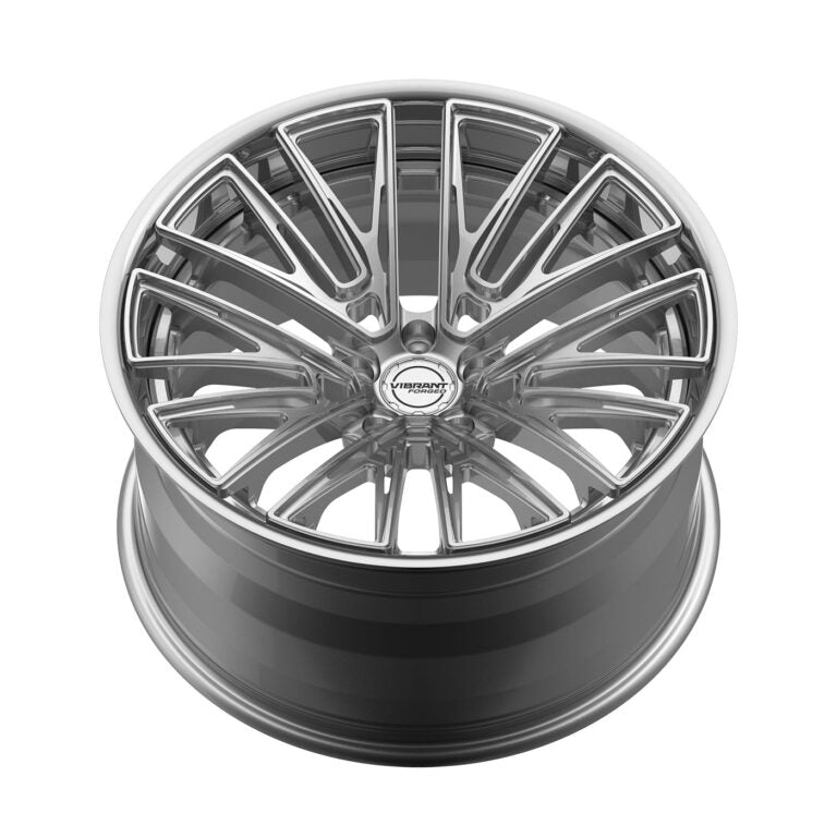 Vibrant Forged VFF.06 forged wheel - angled view