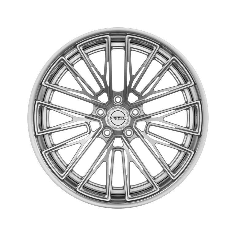 Vibrant Forged VFF.06 forged wheel - headshot view