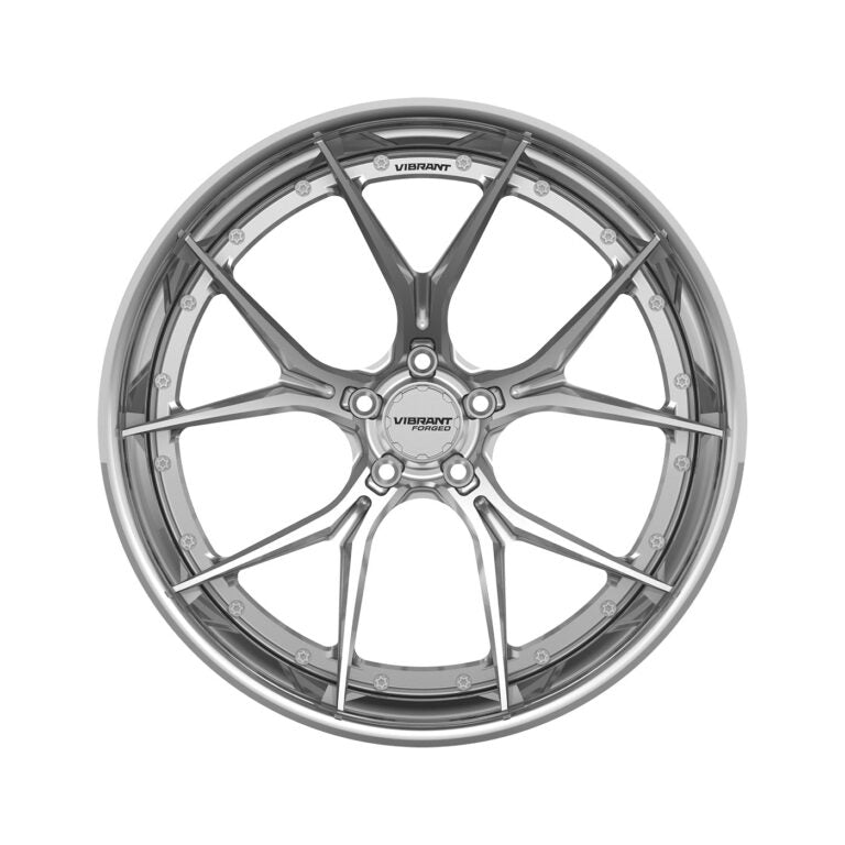 Vibrant Forged VFF.07 forged wheel - headshot view