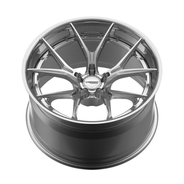Vibrant Forged VFF.07b forged wheel - angled view