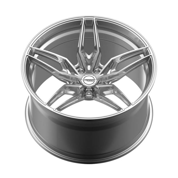 Vibrant Forged VFM.05 forged wheel - angled view