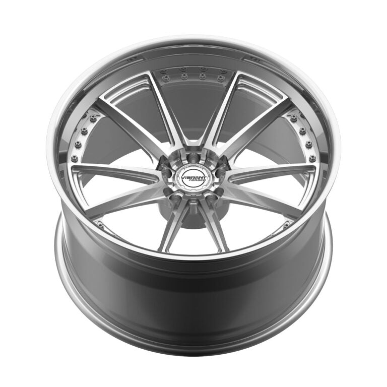 Vibrant Forged VFS.02 forged wheel - angled view