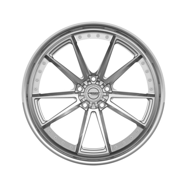 Vibrant Forged VFS.02 forged wheel - headshot view