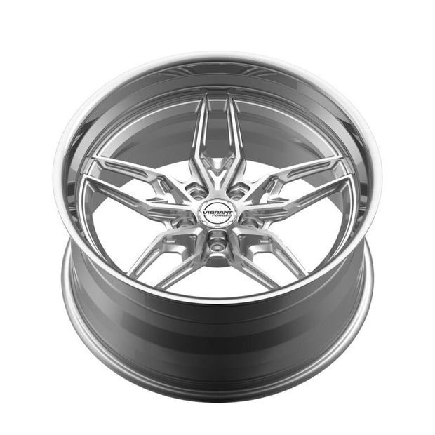 Vibrant Forged VFS.05 forged wheel - angled view