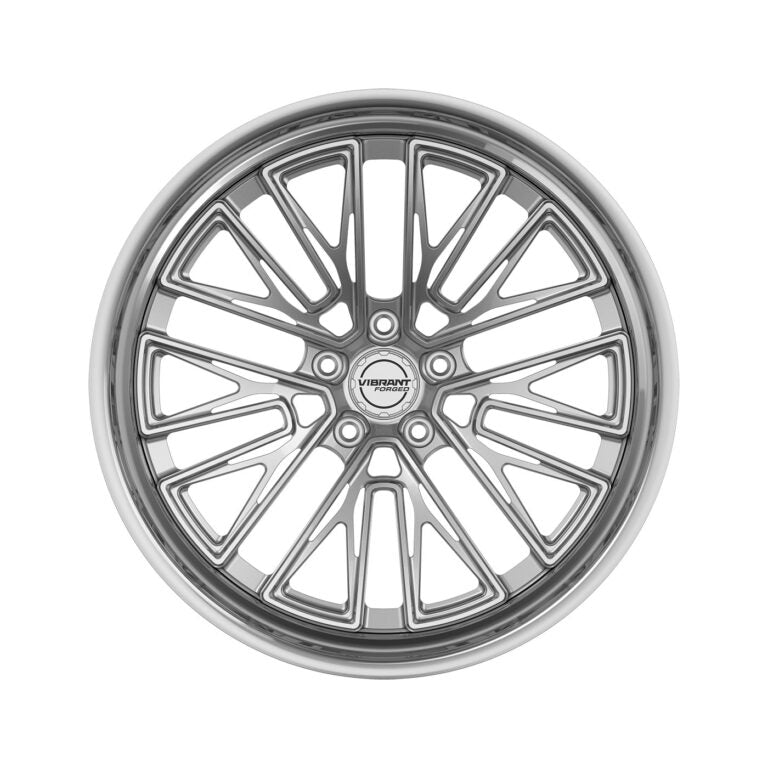 Vibrant Forged VFS.06 forged wheel - headshot view