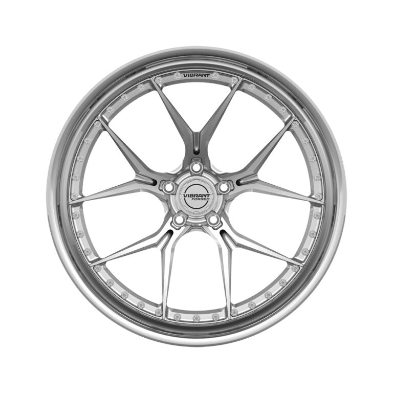 Vibrant Forged VFS.07 forged wheel - headshot view