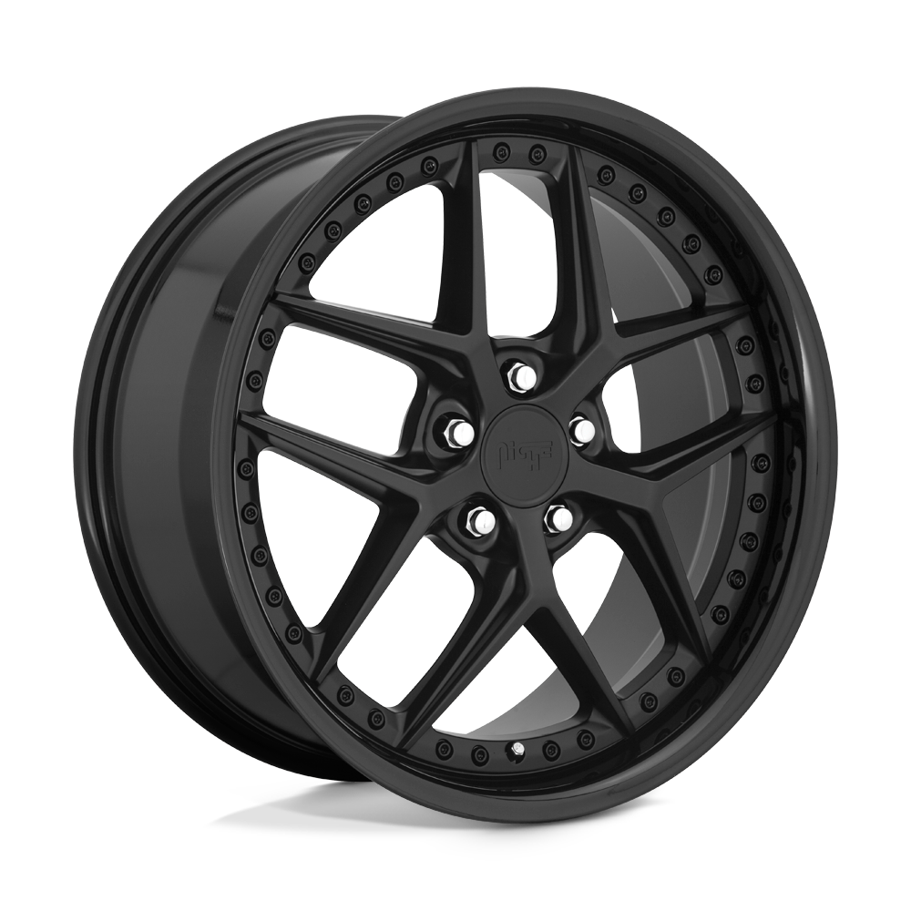Niche M226 Vice 19x8.5 Gloss Black w/Matte Black 35mm ET 72.56mm CB 5x120
