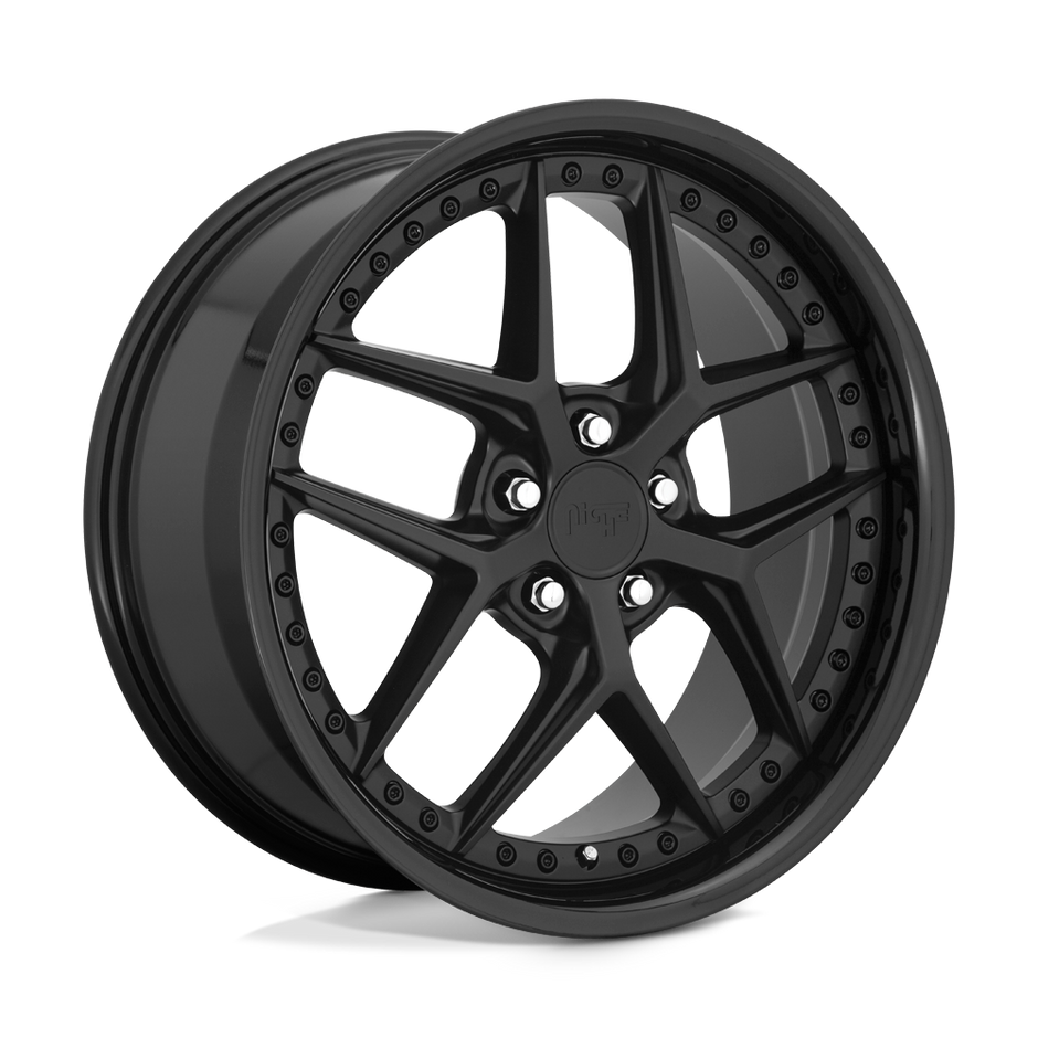 Niche M226 Vice 19x8.5 Gloss Black w/Matte Black 35mm ET 72.56mm CB 5x120