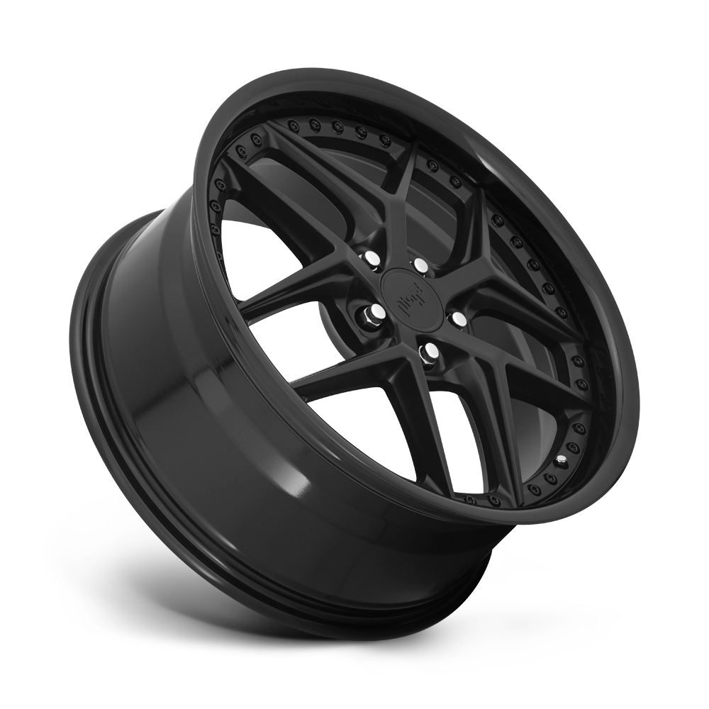 Niche M226 Vice 19x8.5 Gloss Black w/Matte Black 35mm ET 72.56mm CB 5x120