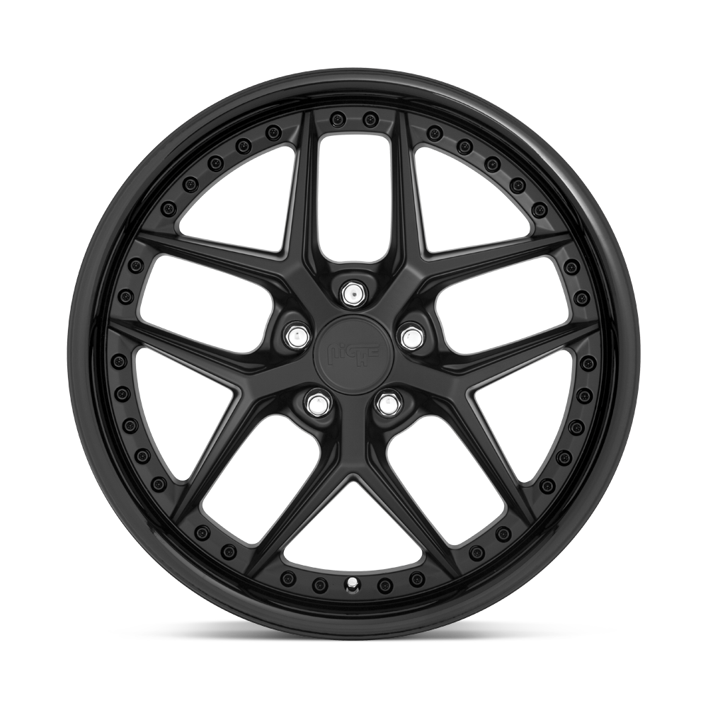 Niche M226 Vice 19x8.5 Gloss Black w/Matte Black 35mm ET 72.56mm CB 5x120