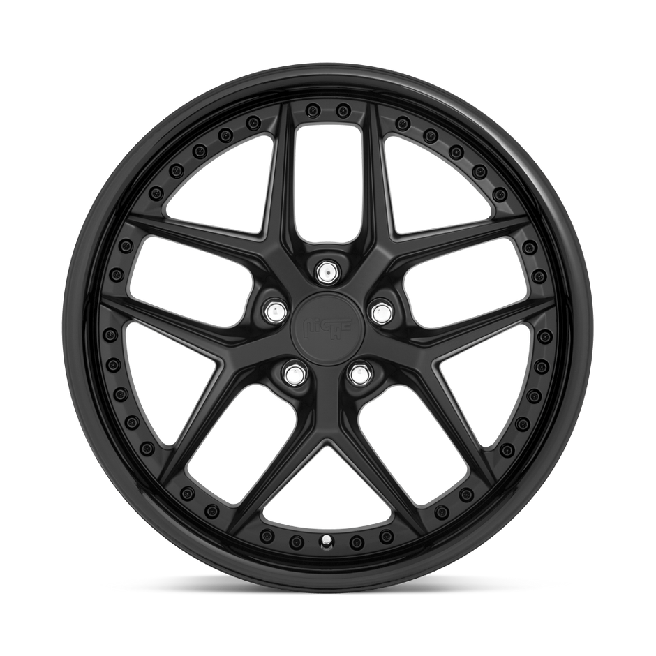 Niche M226 Vice 19x8.5 Gloss Black w/Matte Black 35mm ET 72.56mm CB 5x120