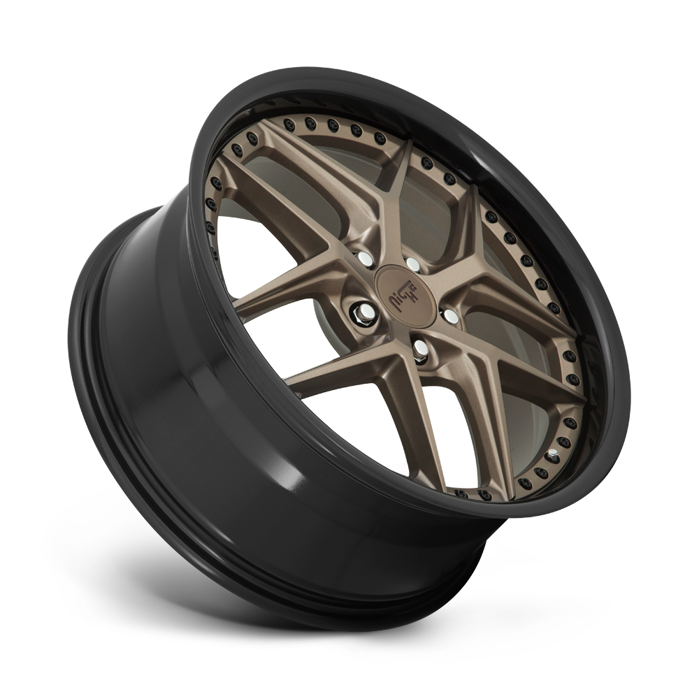 Niche M227 Vice 19x8.5 Matte Bronze w/Gloss Black 35mm ET 72.56mm CB 5x114.3