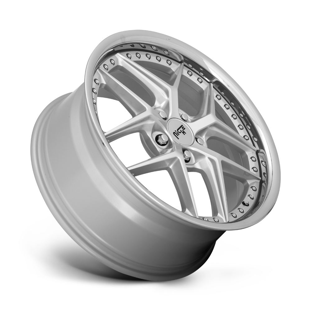 Niche M225 Vice 20x10.5 Matte Silver 35mm ET 72.56mm CB 5x120
