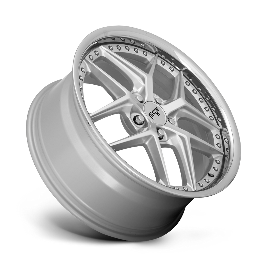 Niche M225 Vice 20x10.5 Matte Silver 35mm ET 72.56mm CB 5x120