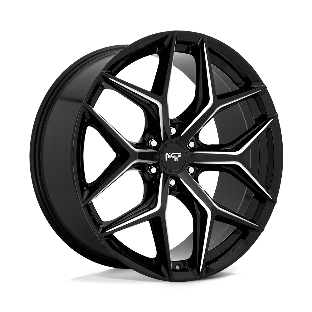 Niche M231 Vice SUV 24x10 Gloss Black 30mm ET 87.1mm CB 6x135