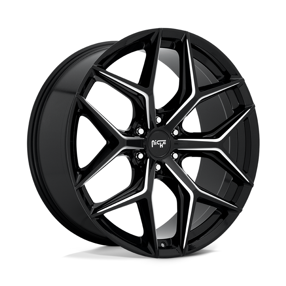 Niche M231 Vice SUV 24x10 Gloss Black 30mm ET 87.1mm CB 6x135